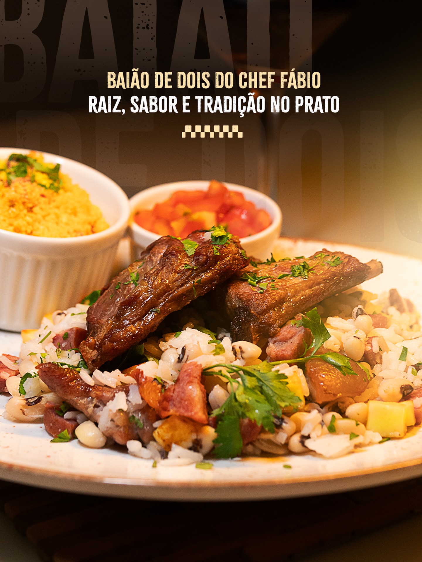 Baião de dois do Chef Fábio